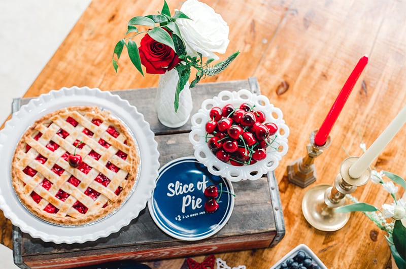 Emma 4th Of July Cherries And Pie