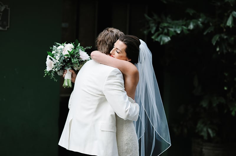 Maggie Paul Wedding Lookbook Hugging