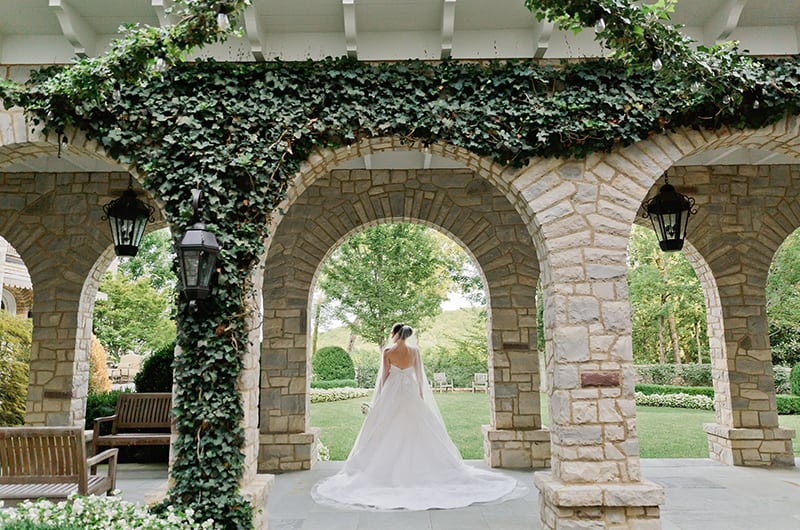 Mattie Jackson Wedding Ceremony Arch Way