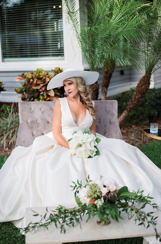 Monet Sitting Bride