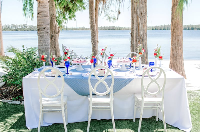 Nikki Ogden 4th July Table Setting