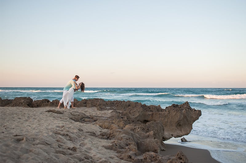 Patriotic Engagment Shoot Water Rocks Dancing