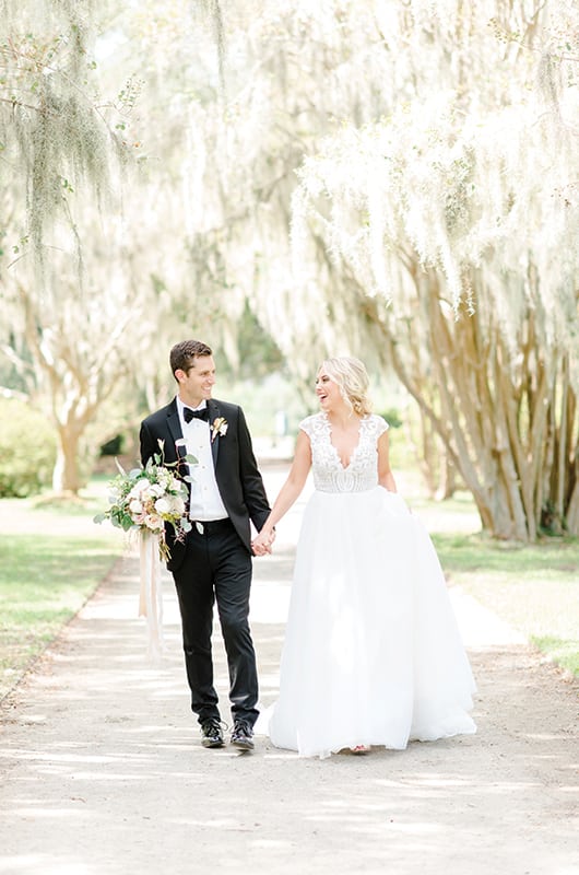 Spanish Moss Couple Walking