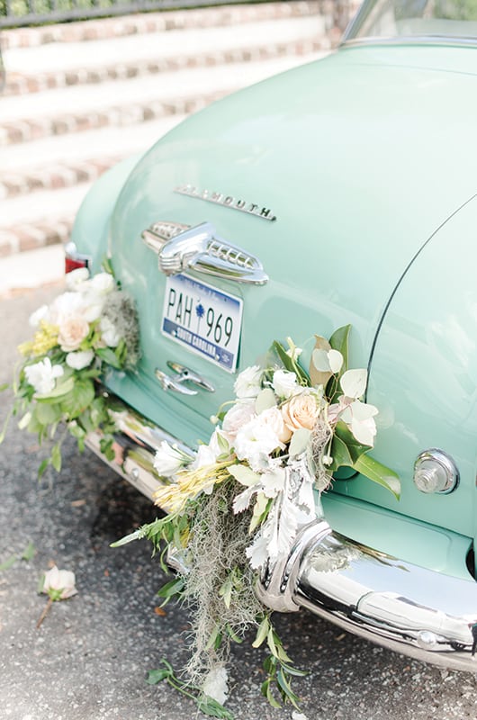 Spanish Moss Old Car Flowers