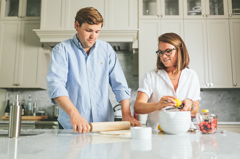 Callie Chase Kitchen Shoot Rolling