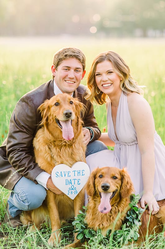 Carter Carlo Shoot Smiling With Dogs