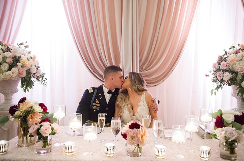 Exclusive Look At Casey Holmes Elegant Military Wedding: Part 3