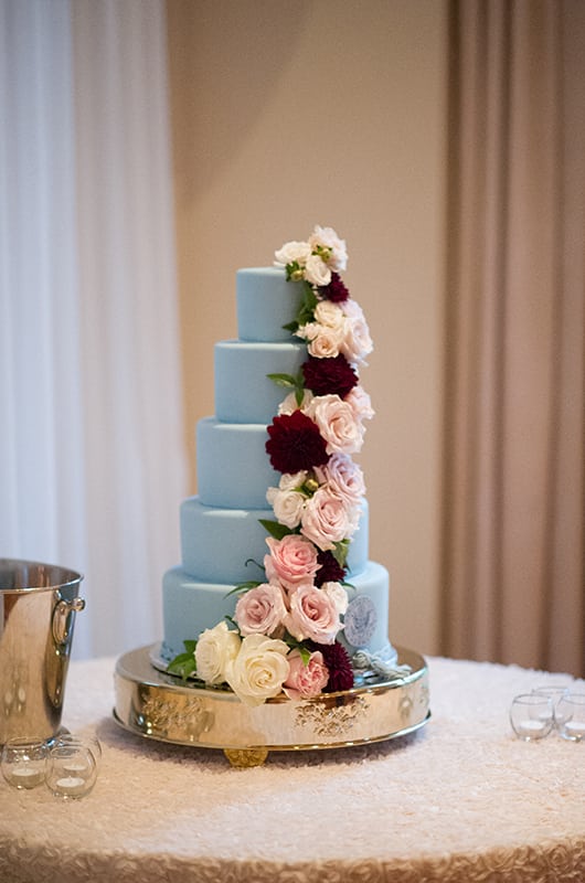 Casey Holmes Wedding Ceremony Full Cake