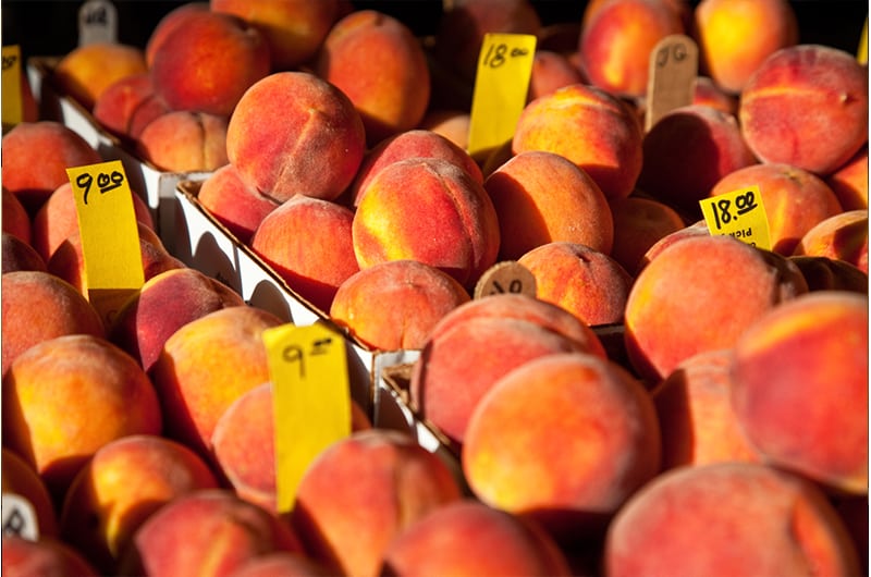 Fredericksburg Texas Peaches