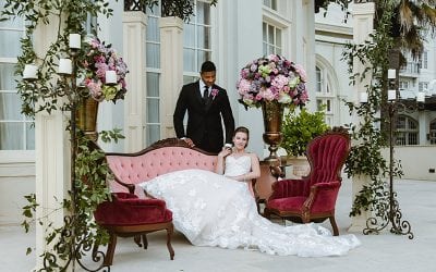 The Hotel Galvez & Spa’s Beautiful Wedding Inspiration