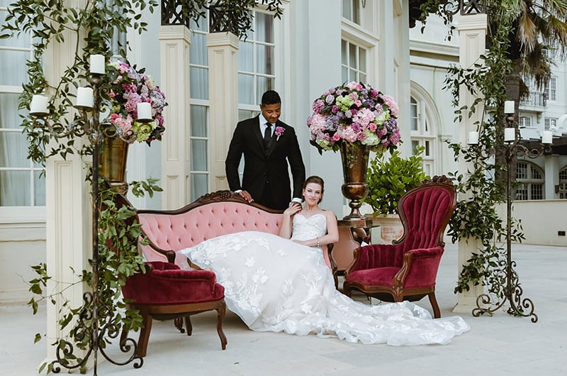 The Hotel Galvez & Spa’s Beautiful Wedding Inspiration