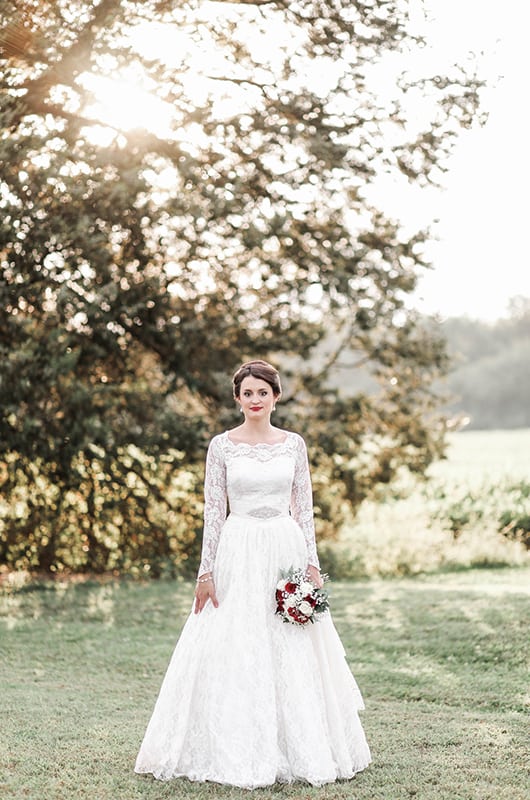 Marissa Bridal Portraits Far In Field