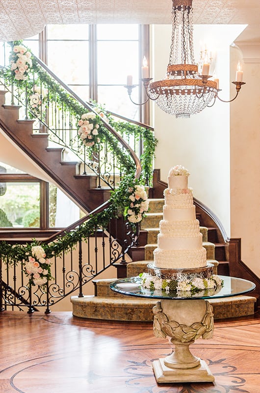 Mattie Ben Rw Reception Cake Stairs