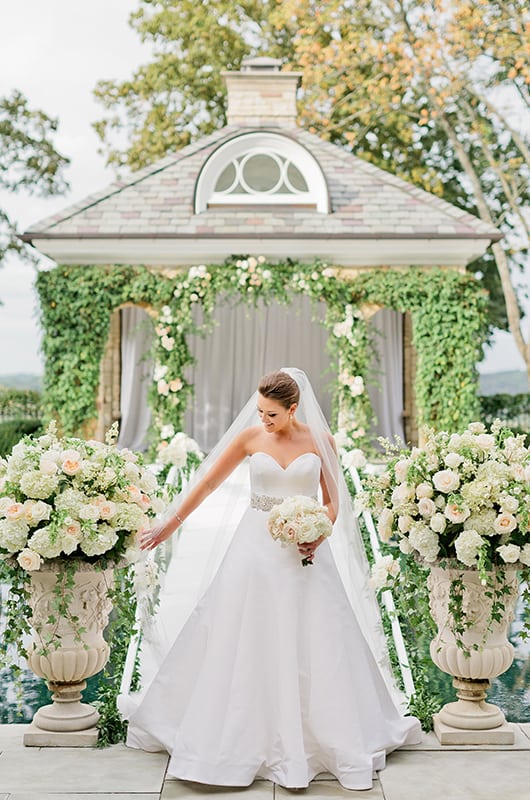 Mattie Jackson Wedding Ceremony Bridal Portrait