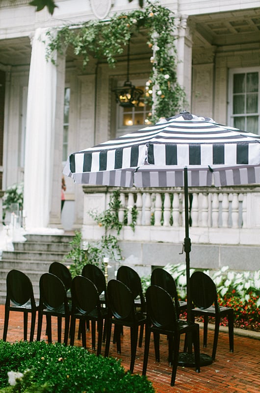 Tutwiler Inspiration Shoot Outdoor Seating