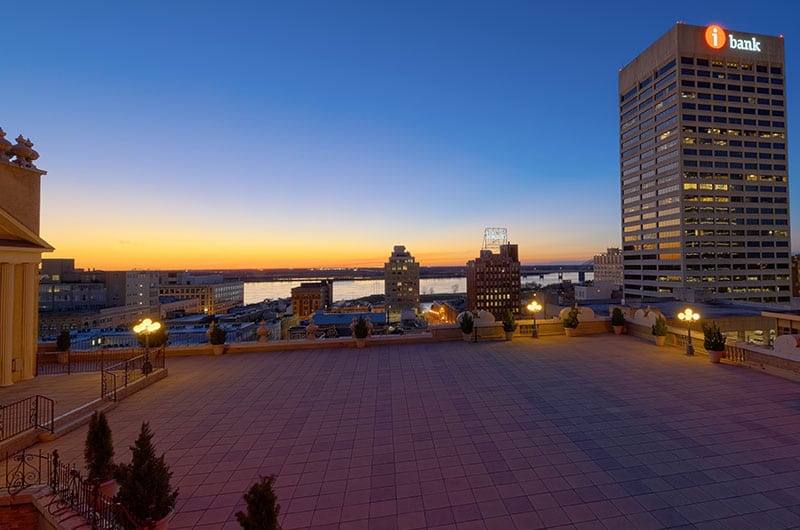 The Peabody Rooftop River View