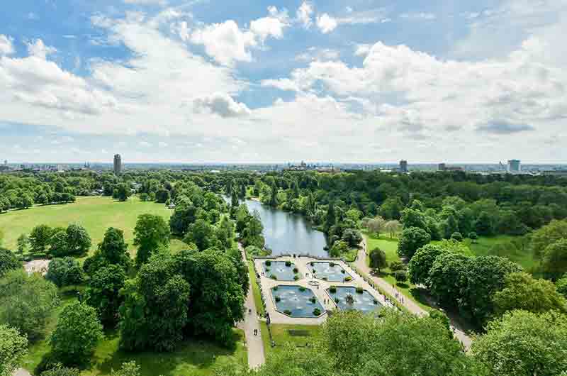 The Royal Lancaster Park Suite View