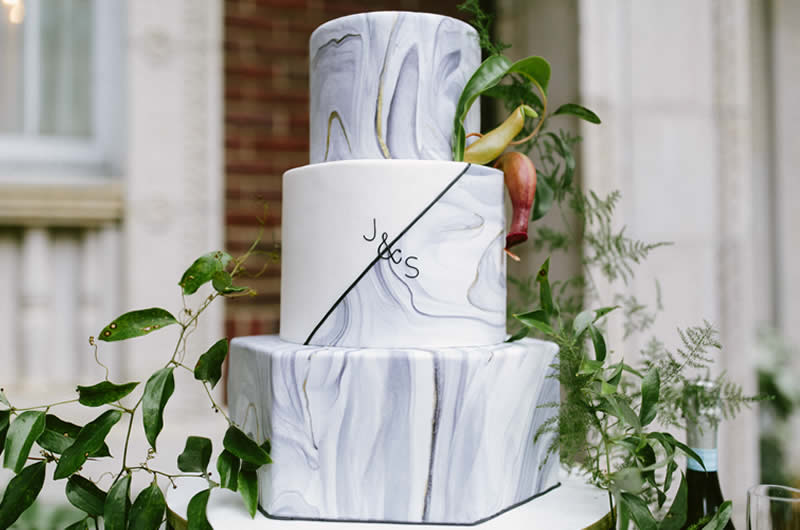 Tutwiler Inspiration Shoot Wedding Cake