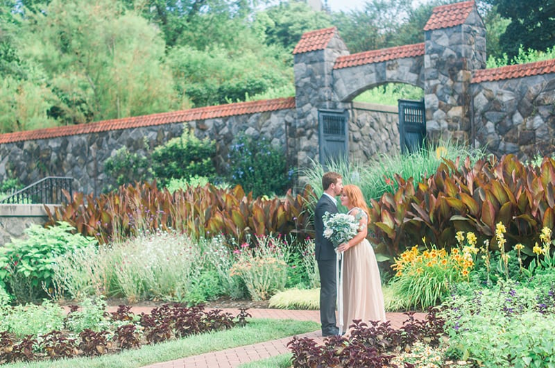 Biltmore Engagement Session Garden