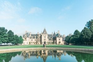 Biltmore Engagment Session Mansion