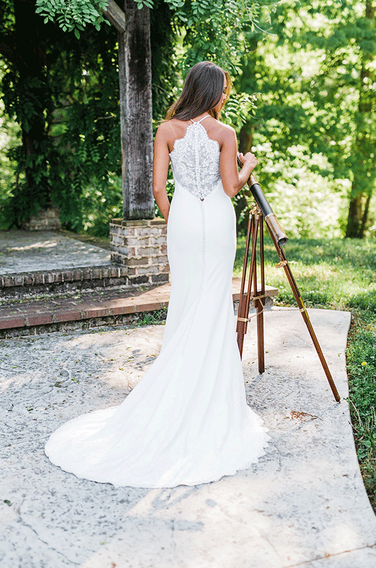 Kelly Faetanini Bridal Fashion 2018 Lace Back Dress