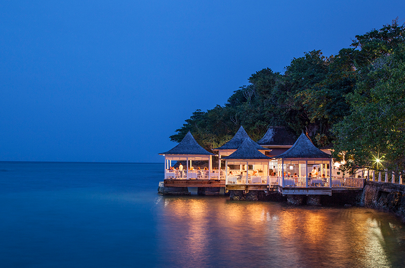 Couples Tower Island Sunset Dining