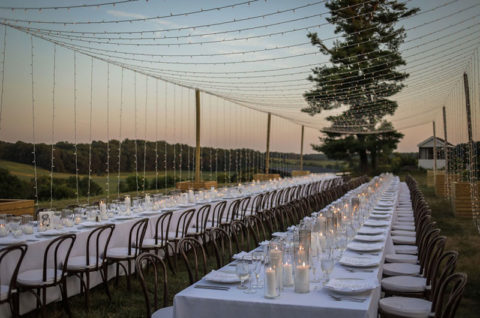 Foxfire Exclusive Wedding Venue Monkton Maryland  Sunset 