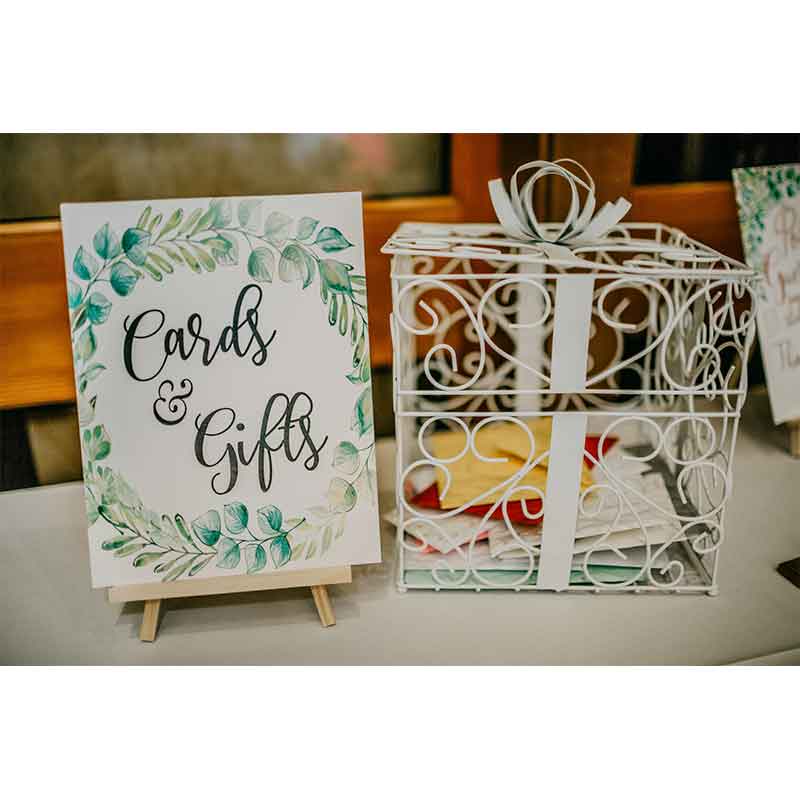 Amy Gao and Morgan Brewster Wedding Cards and Gifts