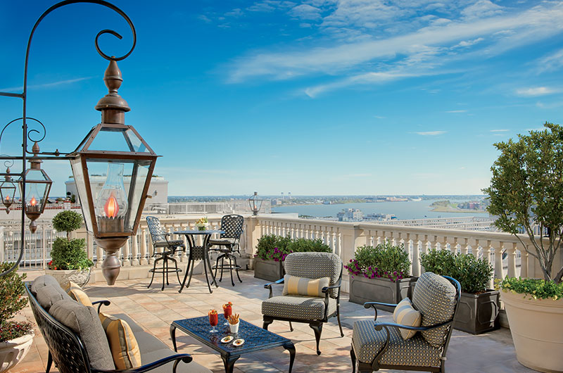 Getting Engaged The Ritz Carlton New Orleans Presidential Balcony