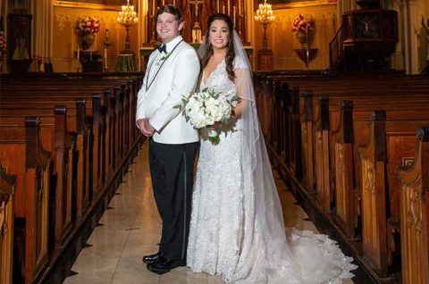 Jenna Maitre & John Buckman Real Wedding Grid Image