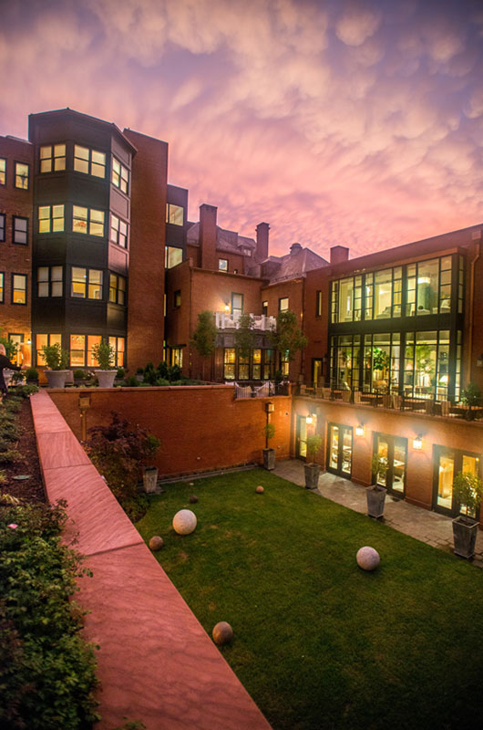 The Ivy Hotel Baltimore Maryland Courtyard 2