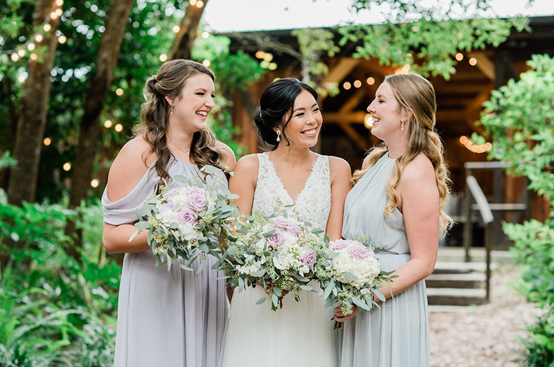 Charming Rustic Wedding Inspiration Bridesmaids