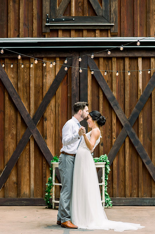 Charming Rustic Wedding Inspiration Couple 4