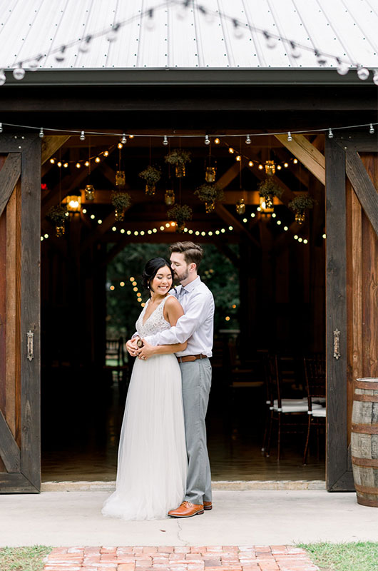 Charming Rustic Wedding Inspiration Couple 6