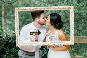 Charming Rustic Wedding Inspiration Photobooth