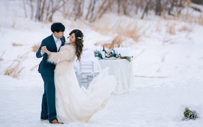 White Winter Wedding Inspiration