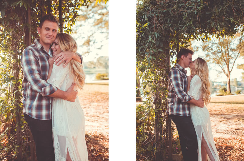 Fall Engagement Session In The Heart Of Georgia Collage