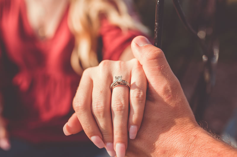 Fall Engagement Session In The Heart Of Georgia Ring