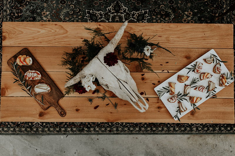 Fall Photoshoot Table