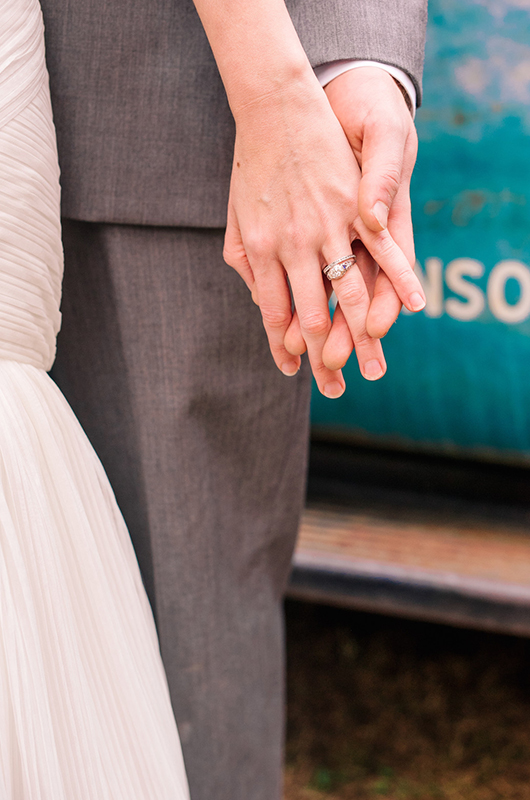 Fall Styled Wedding Hands