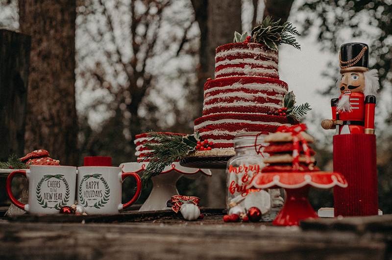 Holiday Nutcracker Table