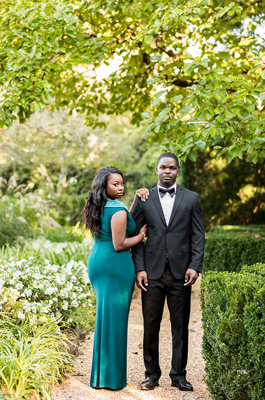 Old Hollywood Inspired Engagement Photoshoot Couple 7