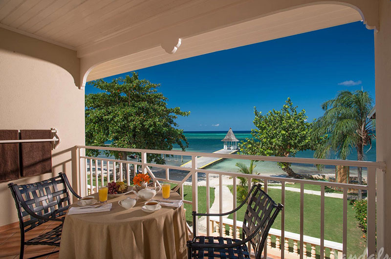 Sandals All Inclusive Turns Chic Luxury In Montego Bay Jamaica Balcony