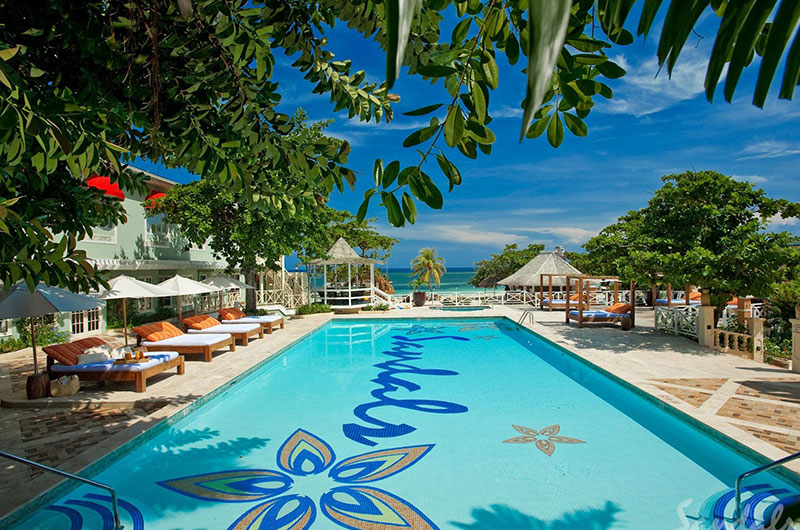 Sandals All Inclusive Turns Chic Luxury In Montego Bay Jamaica Pool 2