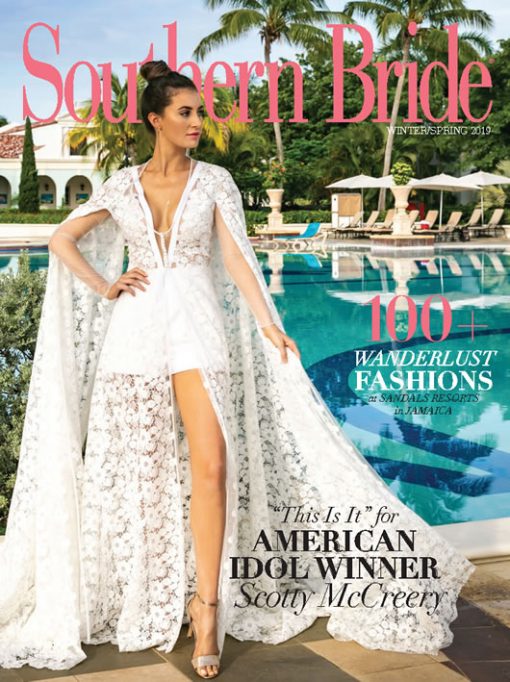 Southern Bride Magazine Spring 2019 Cover