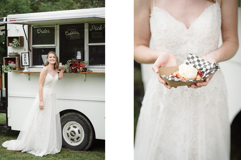 Barn Wedding With An Urban Chic Twist Food Truck Collage