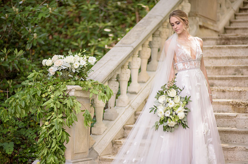 Chic Garden Wedding Inspiration Bride 3