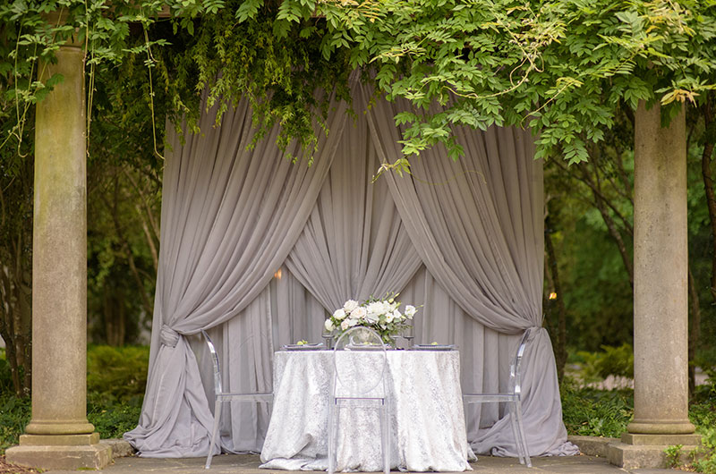 Chic Garden Wedding Inspiration Table 1