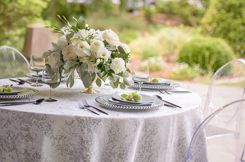 Chic Garden Wedding Inspiration Table 2