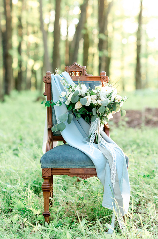 Elagant Chair Flowers